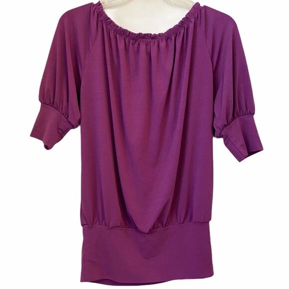 CANDIE’S | Women’s Purple Top Size S - Picture 5 of 6